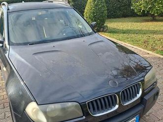 bmw x3 2.0i xdrive – unico proprietario – 121.000