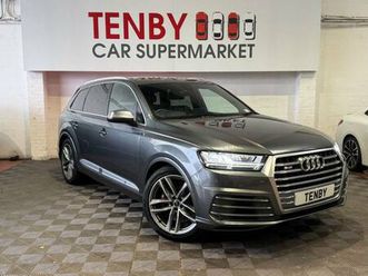 2017 audi q7 sq7 quattro 5dr tip auto estate diesel automatic