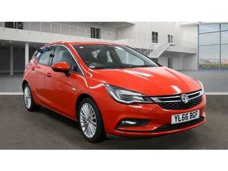 2016 vauxhall astra 1.4t 16v 150 elite 5dr hatchback petrol manual