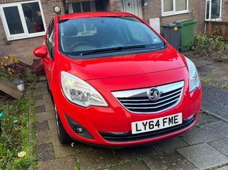 vauxhall, meriva, mpv, 2014, manual, 1398 (cc), 5 doors