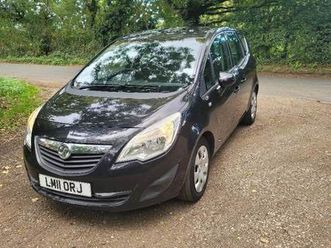 vauxhall, meriva, mpv, 2011, manual, 1686 (cc), 5 doors