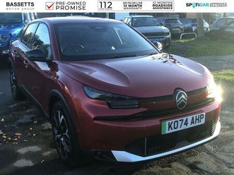 e-c4 extended range 54kwh max auto 5dr (7.4kw charger)