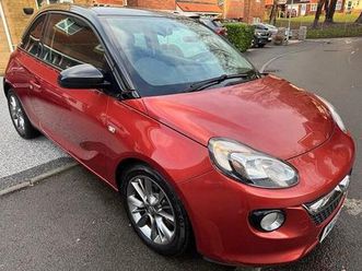 2014 vauxhall adam 12i jam 3dr hatchback petrol manual