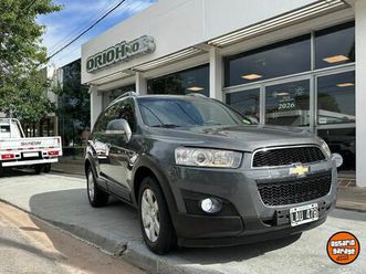 captiva 2.2 tdi manual awd 7 aisentos lt año 2012 impecable!! financia bco. santander. acércate a orio hnos, san genaro, concesionario oficial jmc, isuzu, kama 