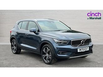 2020 volvo xc40 recharge 1.5 t5 recharge phev inscription pro 5dr auto
