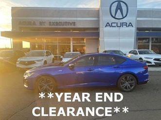 certified 2023 acura tlx a-spec