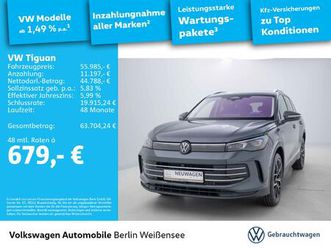 tiguan 1.5 tsi ehybrid elegance*dsg*360°*ahk*nav
