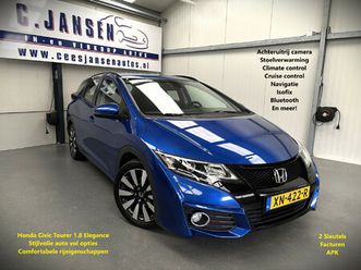 honda civic tourer 1.8 elegance prachtige auto!! | achteruitrijcamera | airco (automatisch) | bluetooth telefoonvoorbereiding