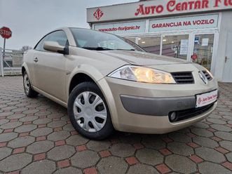 renault megane cabriolet 1,9 dci 2005.,reg:12.6.2026.,veliki servis, 2005 god.