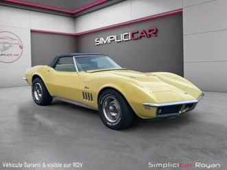 chevrolet corvette c3 7.0 v8 390 ch 427 ci stingray / import us / cg ffve / ct ok / garantie 6 mois