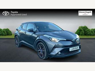 toyota c-hr excel suv's 1.8 vvt-h excel cvt euro 6 (start/stop) 5dr