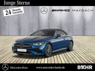 mercedes-benz cle 200 cabrio amg/distronic/digital-light/lmr19