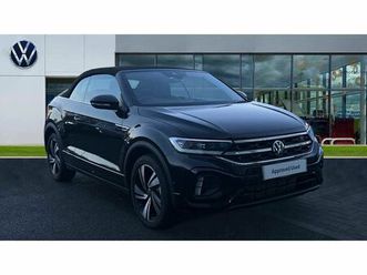 volkswagen t-roc cabriolet - cabriolet r-line 1.5 tsi 150ps 7-speed dsg 2 door