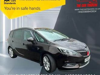 2016 vauxhall zafira 1.4i turbo sri mpv 5dr petrol auto euro 6 (140 ps) mpv petrol automatic