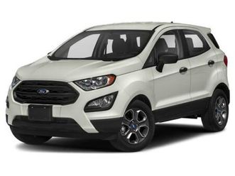 used 2018 ford ecosport s