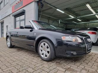 audi a4 cabriolet 1.8 t schwarz/schwarz hu 07/2027