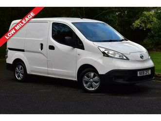 2018 18 nissan e-nv200 tekna panel van 5dr electric auto swb (rapid) (109 ps)