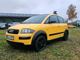 audi a2 sondermodell color storm in imolagelb
