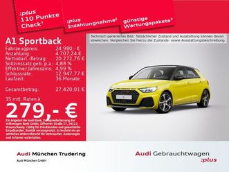 audi a1 sportback s line 35 tfsi 110(150) kw(ps) s tr