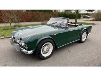 1964 triumph tr4 vert manuel, 4 vitesses conduite à gauch...