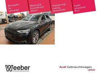 audi e-tron sportback 55 advanced head-up pano leder