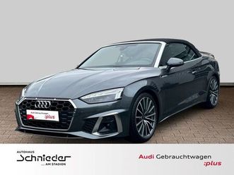 audi a5 cabriolet 40 tfsi s line ahk+navi+leder+matri