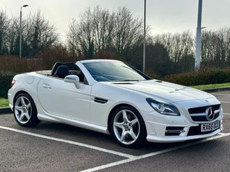 mercedes-benz slk 2.1 slk250d amg sport convertible 2dr diesel g-tronic euro 6 (s/s) (204 ps) parking sensors / convertible 2015, 52200 miles, £12250 - 33047424