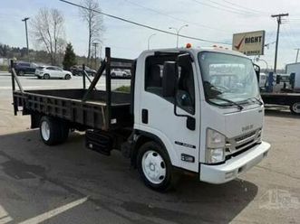 2017 isuzu nrr with 16' steel deck (25-054)