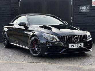 4.0 c63 v8 biturbo amg s night edition (premium plus) cabriolet spds mct euro 6 (start/stop) 2dr