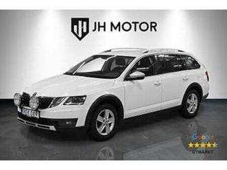 skoda octavia scout 2.0 tdi 4x4 150hk dvärmare/drag/sov