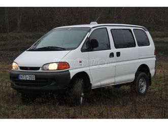 mitsubishi l 400 2.4 benzin-gáz. 4x4. 5 személyes. klímás. kempingautó