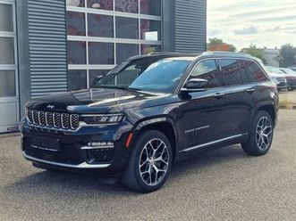 jeep grand cherokee summit reserve 4xe – mcintosh, pano, full options