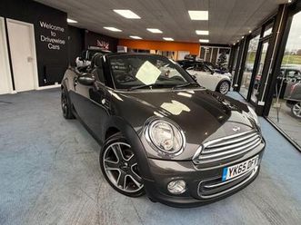2015 mini roadster 1.6 cooper euro 6 (start/stop) 2dr convertible petrol manual