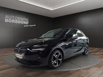 opel corsa f elegance 1.2t led rückfahrkam. klimaauto