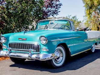 1955 chevrolet bel air/150/210 convertible! mint!