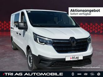 renault trafic kasten doppelkabine komfort l2h1 3,0t blu