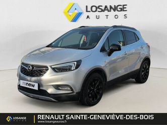 opel mokka x - mokka x 1.4 turbo - 140 ch bicarburation black edition