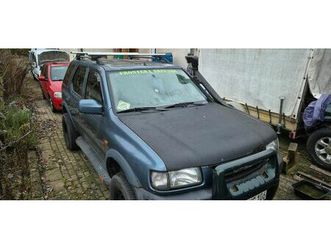 opel frontera b 3.2l v6 + teilespender