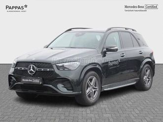 mercedes-benz gle 450 d 4matic 9g-tronic mild hybrid drive mo-i. áfá-s. garancia. isp. 1 tulajdonos. napi használatban