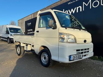 600cc dropside // price excl. vat // very low mileage // stunning condition // new cvrt //