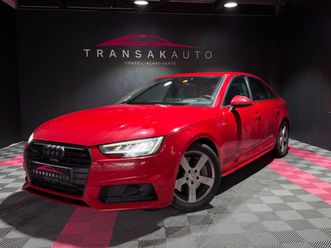 audi a4 a4 3.0 v6 tfsi 272 quattro s line s tronic a / suivi complet / jantes ete disponibles / ligne armitrix / excellent etat