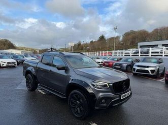 2019 68 mercedes-benz x-class x350d wide track dv8 3.0 cdi v6 power pickup double cab diesel g-tronic+ 4matic euro 6 (258 ps)