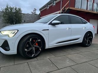 brugt audi e-tron sportback 55 s line prestige quattro 408hk 5d aut. til salg