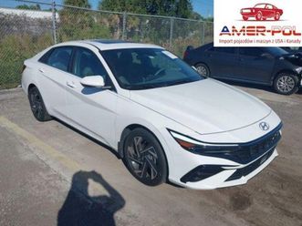 hyundai elantra sel 2024 2.0l 2.0 benzyna 147km