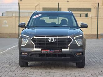 hyundai creta ( 2021 model ) in gray color this has done a kilometer of135000 km