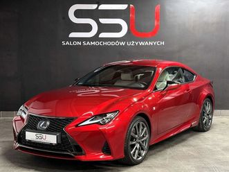lexus rc 300h f-sport full led wentylowana skora salon pl bezwypadkowy ssu
