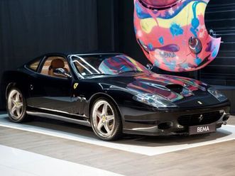 ferrari 575m maranello m 5.7 v12 515cv | nero daytona intérieur tan scuderia jantes hgtc à partir de 1490-mois