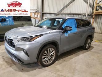 toyota highlander platinum 2022 3.5l 3.5 benzyna 295km
