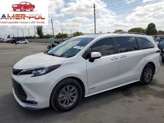 toyota sienna xle 2021 2.5l 2.5 hybryda 245km