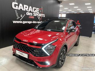 kia sportage 4x4 t-gdi 265 phev bva6 4x4 gt line premium + crochet d'attelage